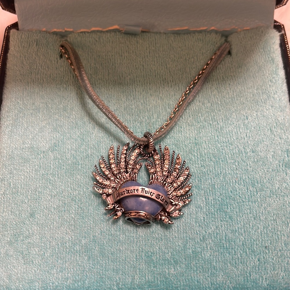 Rare Juicy Couture Hardcore Juicy Glam Necklace